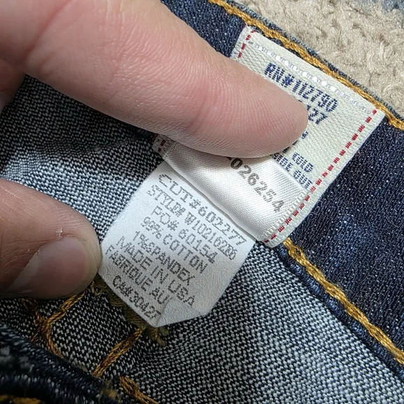 Vintage True Religion Ricky T bootcut Flare Size 30 Made in USA - Picture 8 of 16